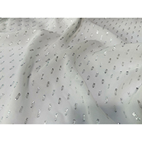 53% EcoVero 41% Viscose 7% Metallic Clipped Jacquard